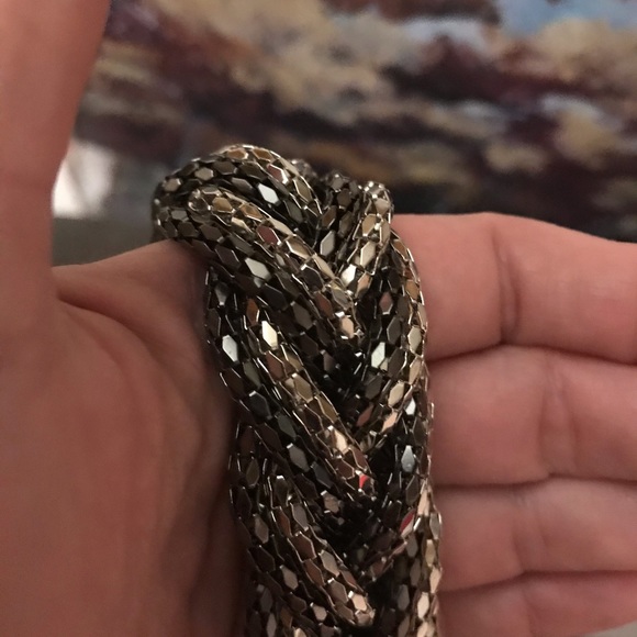 NIB NEIMAN MARCUS BRAIDED ROPE NECKLACE - Picture 6 of 7